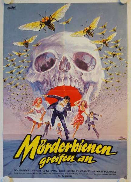 The Savage Bees original release german movie poster